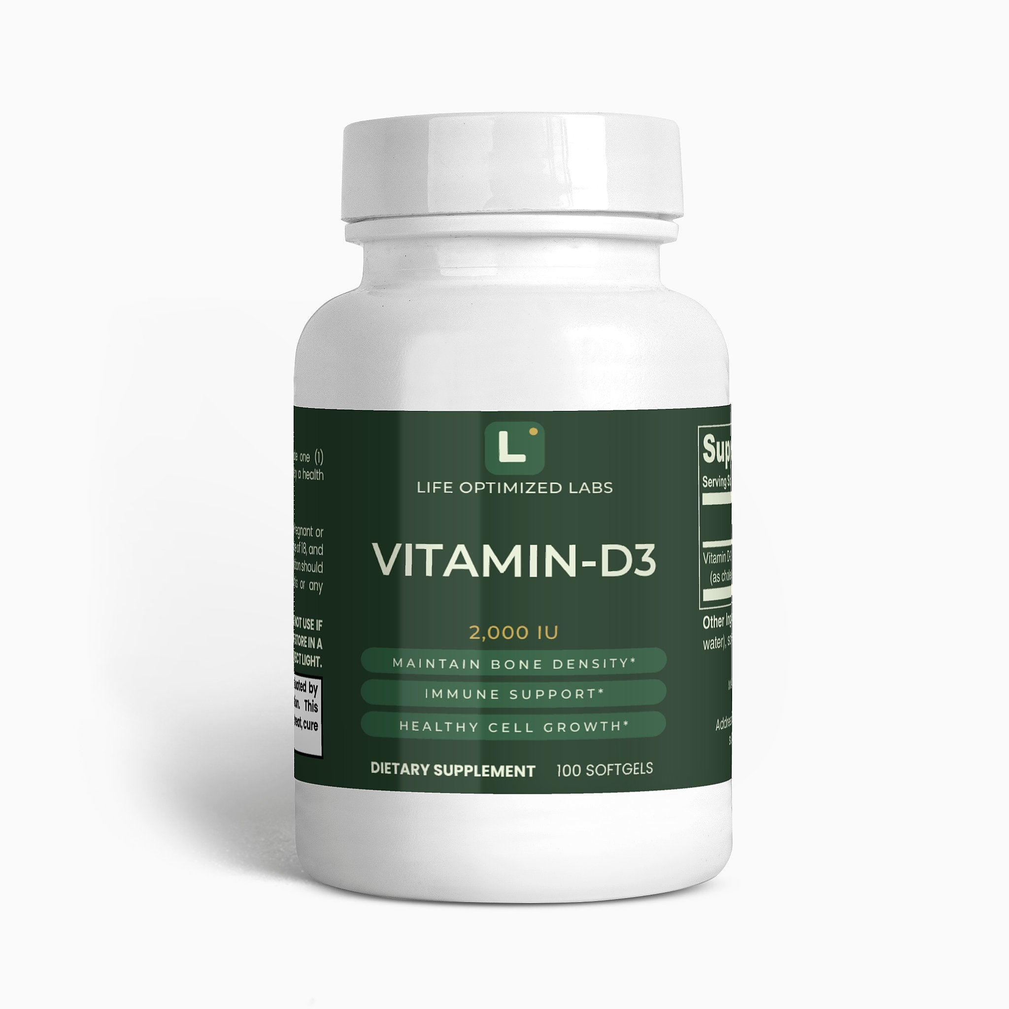 Vitamin D3 2,000 IU