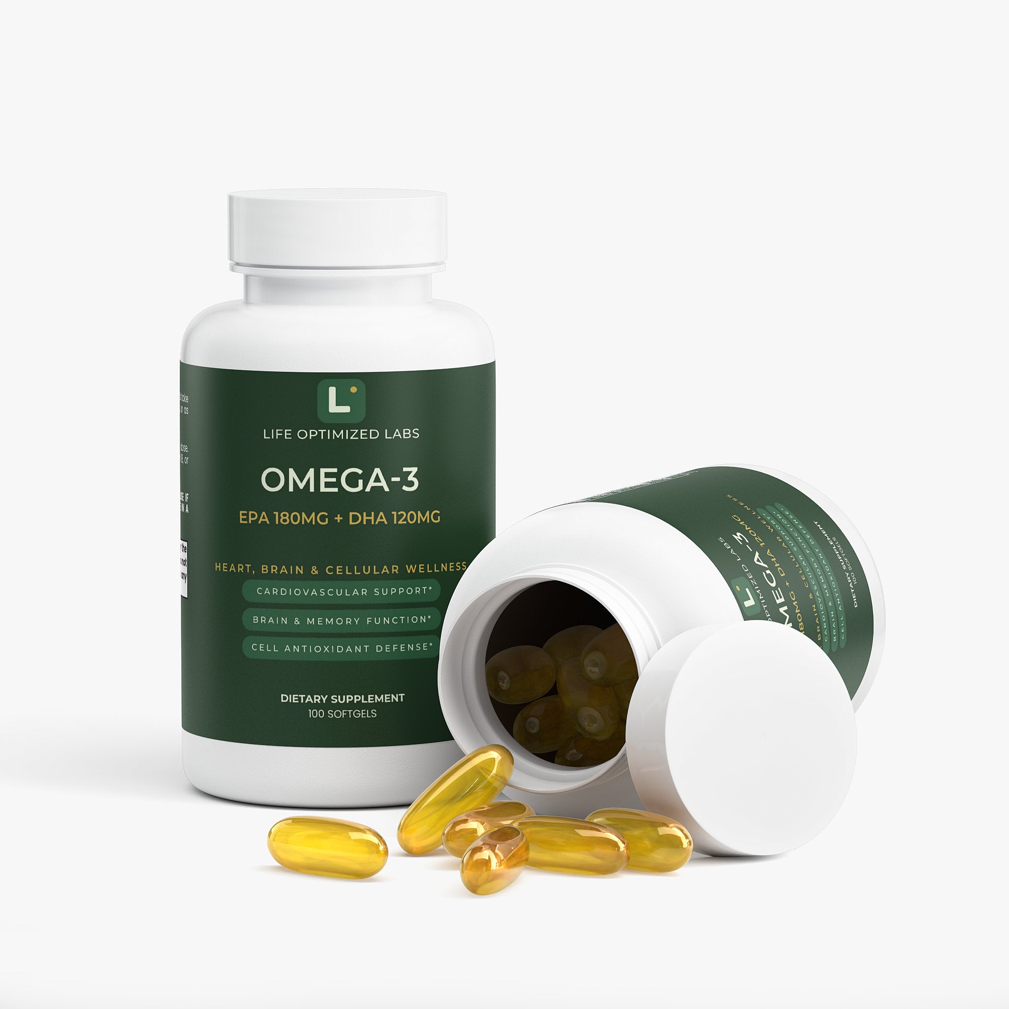 Omega-3 EPA 180mg + DHA 120mg
