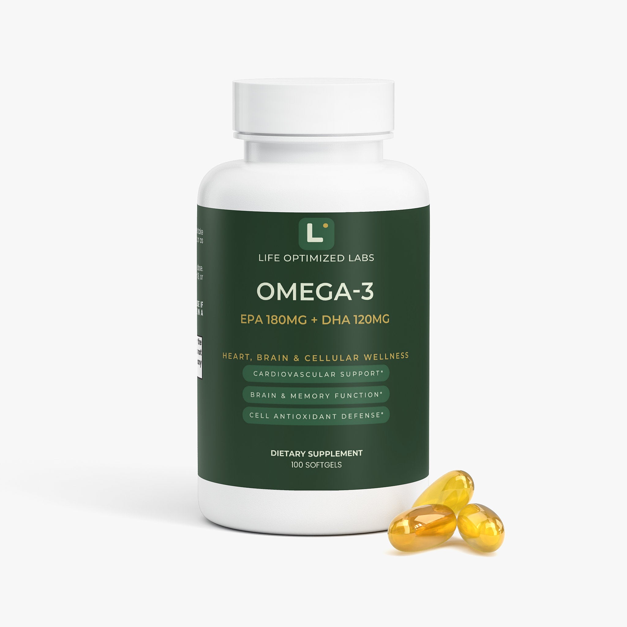 Omega-3 EPA 180mg + DHA 120mg