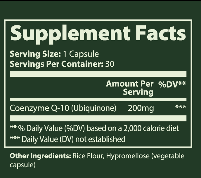 Cellular Energy COQ10