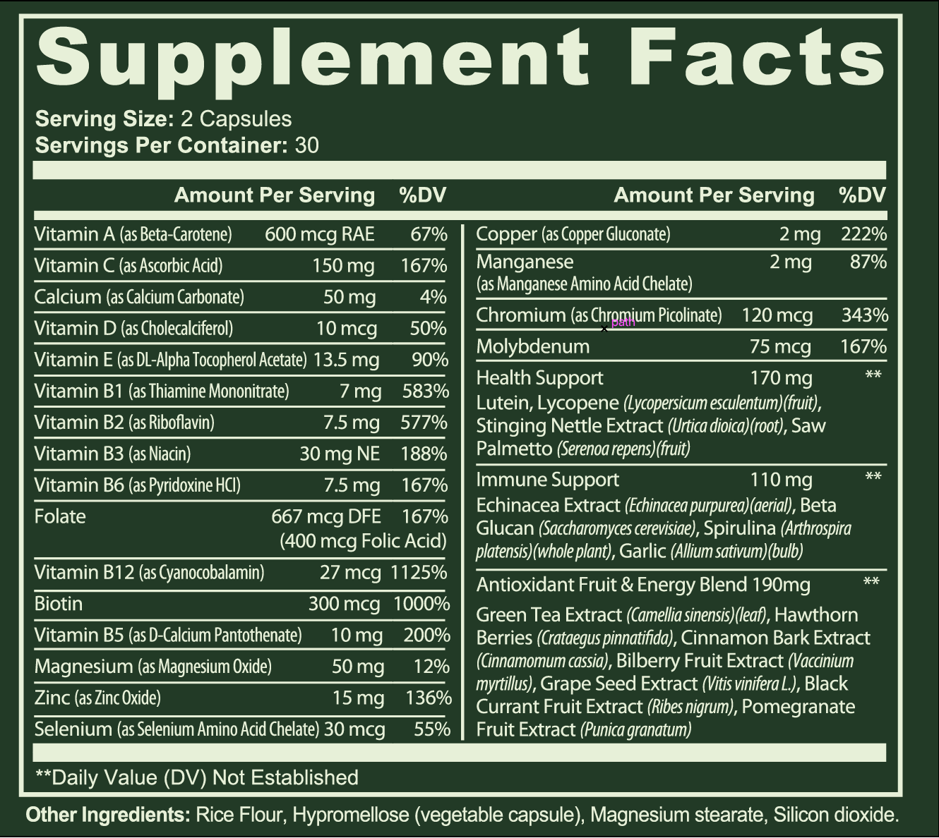 Full Spectrum Multivitamin